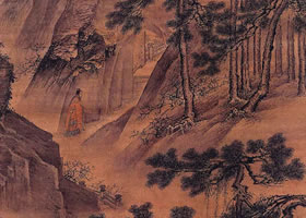 戴進《洞天問道圖軸》欣賞