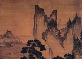 明代周臣《桃花源圖軸》欣賞