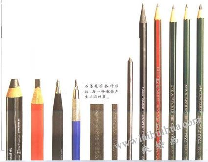 素描鉛筆的硬度和質(zhì)量