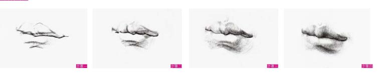 正面嘴的素描畫(huà)法