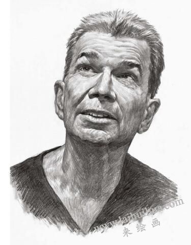 老年人素描畫法