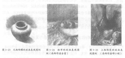 素描靜物寫生中不同物體的質(zhì)感與量感的表現(xiàn)
