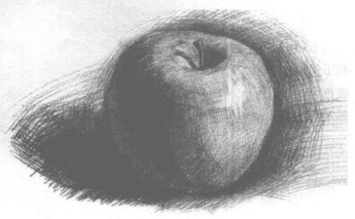 蘋果素描畫法