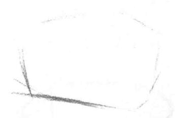 青椒的素描畫法步驟01