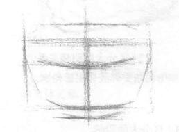 碗的素描畫法步驟01