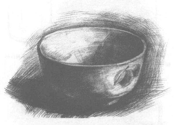 碗的素描畫法
