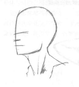 頭部素描的繪制步驟01