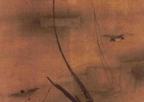 《秋柳雙鴨圖》賞析