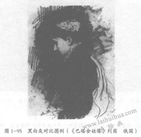 繪畫黑白灰對(duì)比