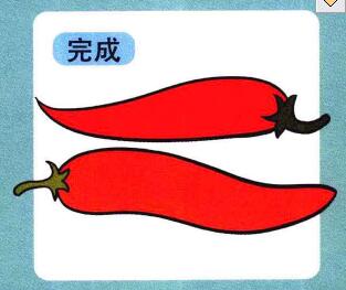 辣椒兒童畫