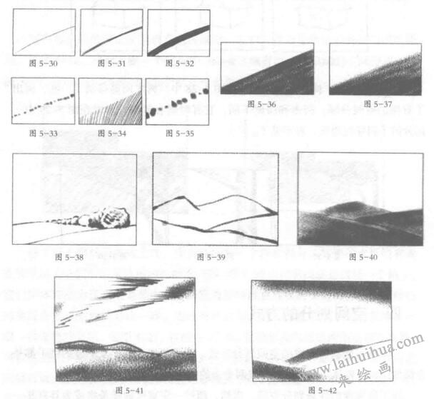 風(fēng)景素描入門知識(shí)：空間劃分的方式