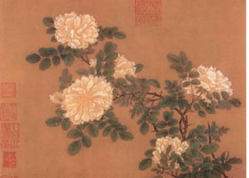 《白薔薇圖》賞析