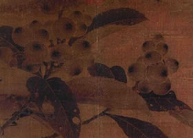 《枇杷山雀圖》賞析
