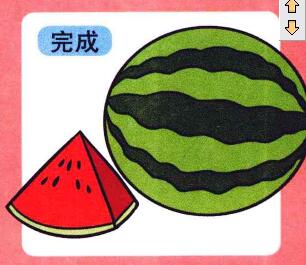 西瓜兒童畫