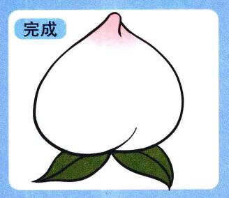 桃子兒童畫