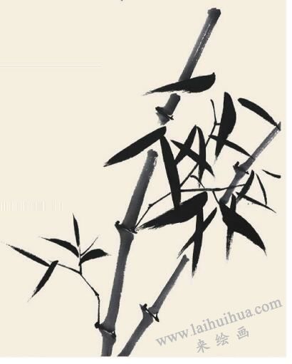竹子兒童國(guó)畫