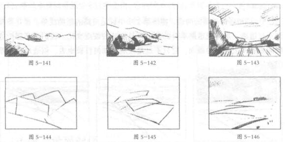 風(fēng)景素描技巧：地面距離感02