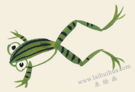 青蛙兒童國(guó)畫