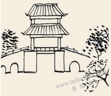 夏日游園兒童國畫畫法步驟03