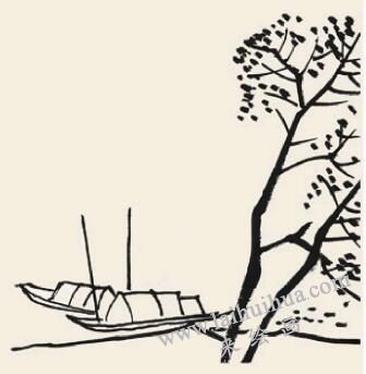 水鄉(xiāng)金秋兒童國畫畫法步驟02