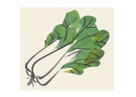 白菜兒童國(guó)畫（一）