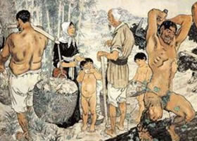 徐悲鴻《愚公移山》欣賞