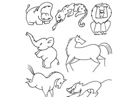 動物的情緒表達(dá)畫法