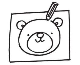 制作簡(jiǎn)單動(dòng)物簡(jiǎn)筆畫演出道具步驟02