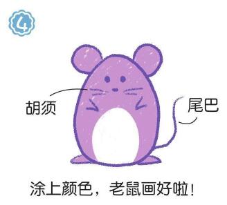 老鼠簡筆畫