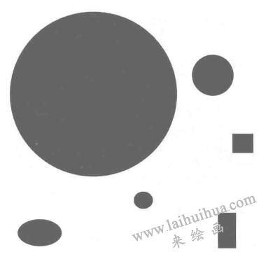 設計素描中點的表現