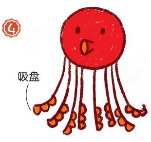 章魚簡筆畫