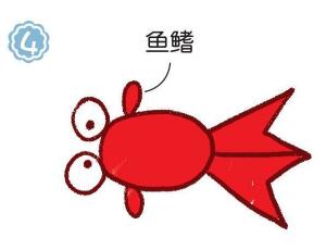 金魚簡筆畫