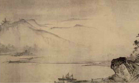 《溪山清遠(yuǎn)圖》之水墨