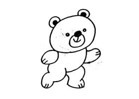 熊簡筆畫作品