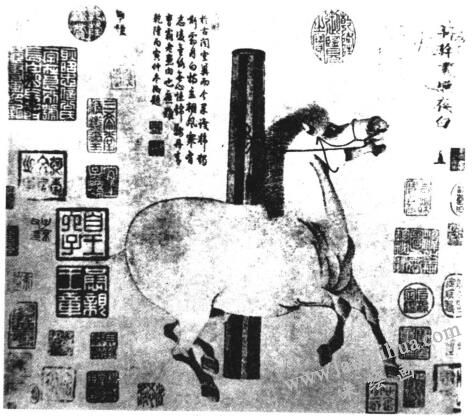 唐代牛馬等動(dòng)物畫家的存世作品