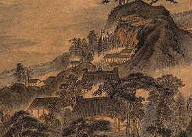 清代石濤《清涼臺圖》賞析
