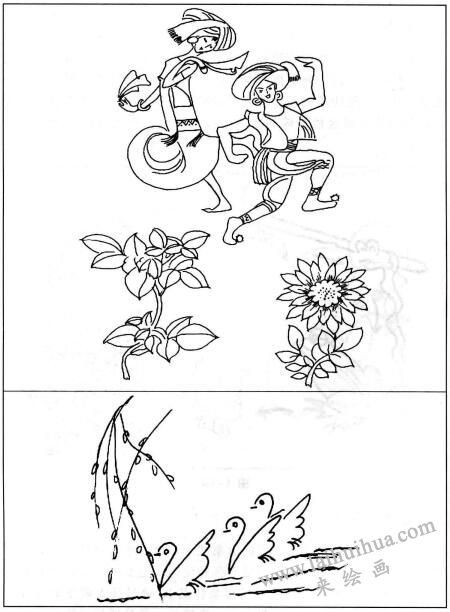 簡(jiǎn)筆畫的特點(diǎn)