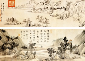 董其昌《巖居圖》賞析