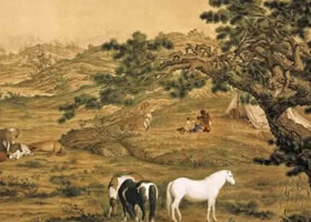 傳世名畫《百駿圖》欣賞