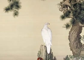 郎世寧《嵩獻(xiàn)英芝圖》