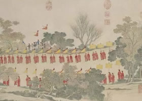 姚文瀚《紫光閣賜宴圖卷》