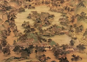 冷枚《避暑山莊圖》