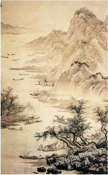 欣賞中國畫作品要看筆墨