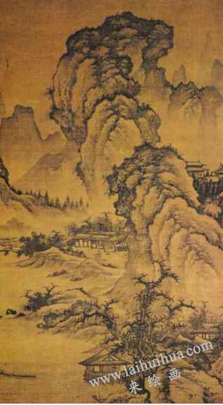 李在《闊渚晴峰圖》
