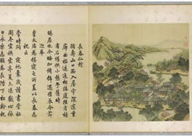 圓明園《長(zhǎng)春仙館》圖