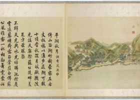 圓明園《平湖秋月》圖