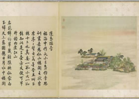 圓明園《蓬島瑤臺(tái)》圖