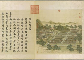 圓明園《洞天深處》圖