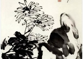國畫菊花《凝香》創(chuàng)作步驟