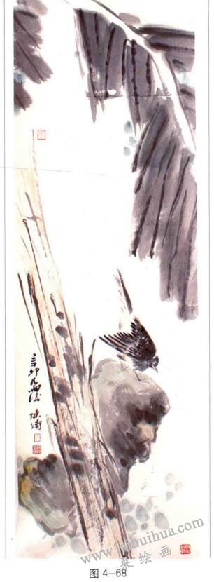 國(guó)畫(huà)芭蕉的畫(huà)法02